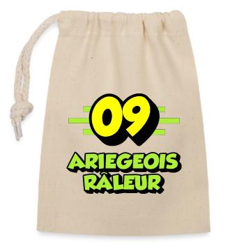 Klagende Ariégeois - Verschließbarer Geschenkbeutel aus Baumwolle (14x20cm) - Natur - Vorne