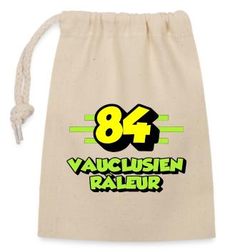 Klagender Vaucluse - Verschließbarer Geschenkbeutel aus Baumwolle (14x20cm) - Natur - Vorne