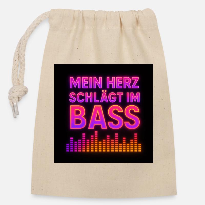 CA99D663-EC7C-4B5D-9703-3C60FD74DC17 - Verschließbarer Geschenkbeutel aus Baumwolle (14x20cm) - Natur