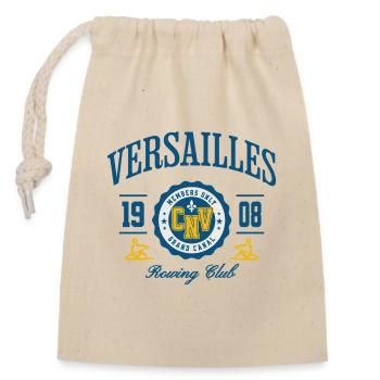 Versailles Rowing Club Crest - Closable cotton gift bag (14x20cm) - nature - Front