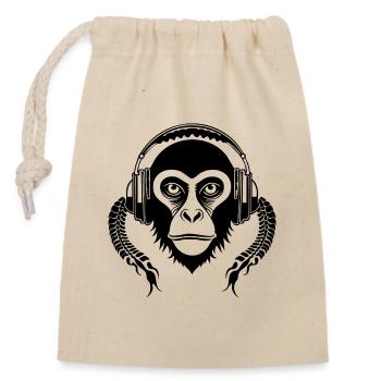 Monkey Head Dynamics City Sound Beat Edition Shirt - Closable cotton gift bag (14x20cm) - nature - Front