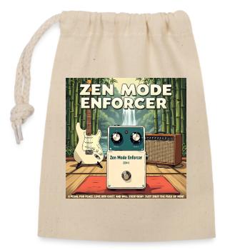 .... Et enfin, les camarades du groupe se taisent ! - Sac cadeau en coton avec cordon (14 x 20 cm) - nature - Devant