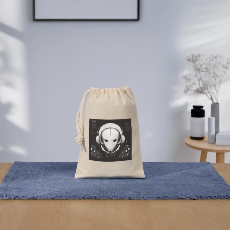 One Bulky Mech - Couverture de la séquence de limon Sac cadeau en coton avec cordon (14 x 20 cm)