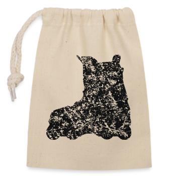 MB Stunt Inline Skate - Closable cotton gift bag (14x20cm) - nature - Front