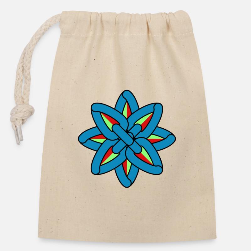 Logopit_1772056418490 - Sac cadeau en coton avec cordon (14 x 20 cm) - nature