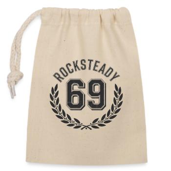 Rocksteady 69 Lorbeerkranz - Verschließbarer Geschenkbeutel aus Baumwolle (14x20cm) - Natur - Vorne