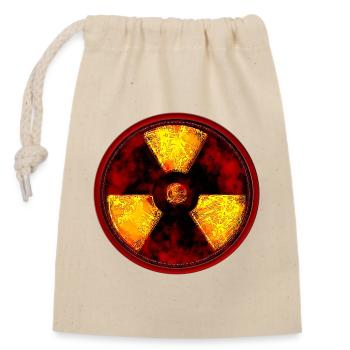 Radioactive - Closable cotton gift bag (14x20cm) - nature - Front