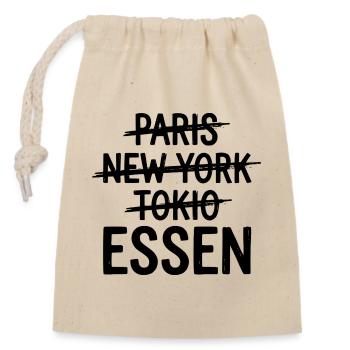 Essen Ruhrpott, Ruhrgebiet City Shirt, hoodie, Mug - Verschließbarer Geschenkbeutel aus Baumwolle (14x20cm) - Natur - Vorne