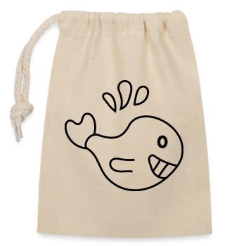 anniversary. Anniversary Decade. humor. funny - Closable cotton gift bag (14x20cm) - nature - Front
