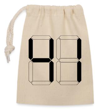 NUMBER 41 Forty-One Gift Digital - Closable cotton gift bag (14x20cm) - nature - Front