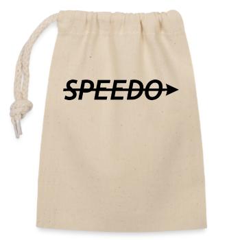 Speedo - Bathing - Swimming - Closable cotton gift bag (14x20cm) - nature - Front