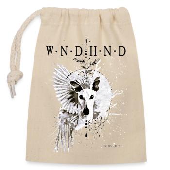 Lomi Patron Saint - Sac cadeau en coton avec cordon (14 x 20 cm) - nature - Devant