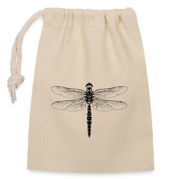 Libellule insectes insectes conservation de la nature animaux - Sac cadeau en coton avec cordon (14 x 20 cm) - nature - Devant