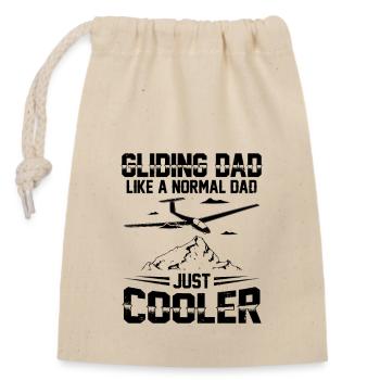 Glider Glider Gliding Glider Pilot Cadeau - Sac cadeau en coton avec cordon (14 x 20 cm) - nature - Devant