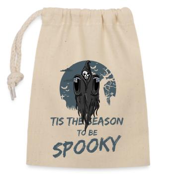 The Grim Reaper - Closable cotton gift bag (14x20cm) - nature - Front