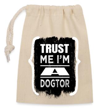 Mammal Drôle Citation Beagle Dog Cadeau Propriétaire de Chien - Sac cadeau en coton avec cordon (14 x 20 cm) - nature - Devant
