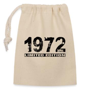 Édition limitée 1972 - Sac cadeau en coton avec cordon (14 x 20 cm) - nature - Devant