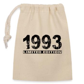 Limited Edition 1993 - Closable cotton gift bag (14x20cm) - nature - Front