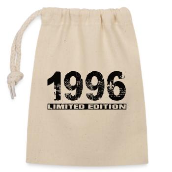 Édition limitée 1996 - Sac cadeau en coton avec cordon (14 x 20 cm) - nature - Devant