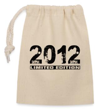 Édition Limitée 2012 - Sac cadeau en coton avec cordon (14 x 20 cm) - nature - Devant