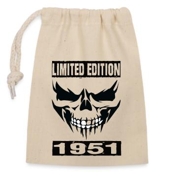 Édition limitée 1951 - Sac cadeau en coton avec cordon (14 x 20 cm) - nature - Devant