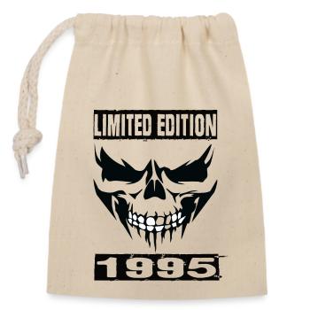 Édition limitée 1995 - Sac cadeau en coton avec cordon (14 x 20 cm) - nature - Devant