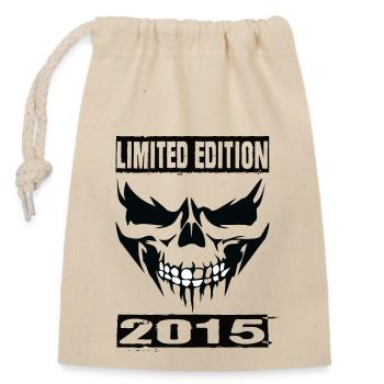 Édition limitée 2015 - Sac cadeau en coton avec cordon (14 x 20 cm) - nature - Devant