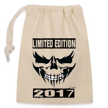 Édition Limitée 2017 - Sac cadeau en coton avec cordon (14 x 20 cm) - nature - Devant