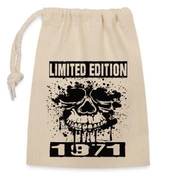 Édition limitée 1971 - Sac cadeau en coton avec cordon (14 x 20 cm) - nature - Devant