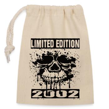 Édition limitée 2002 - Sac cadeau en coton avec cordon (14 x 20 cm) - nature - Devant