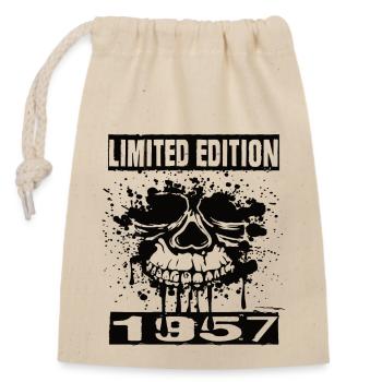 Édition limitée 1957 - Sac cadeau en coton avec cordon (14 x 20 cm) - nature - Devant