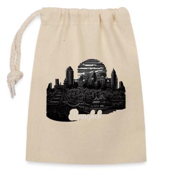 Bangkok Thailand Thai Travel Bangkok Outfit. - Verschließbarer Geschenkbeutel aus Baumwolle (14x20cm) - Natur - Vorne