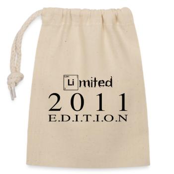 Édition Limitée 2011 - Sac cadeau en coton avec cordon (14 x 20 cm) - nature - Devant