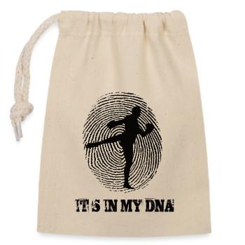 Le MMA est dans mon ADN - Sac cadeau en coton avec cordon (14 x 20 cm) - nature - Devant
