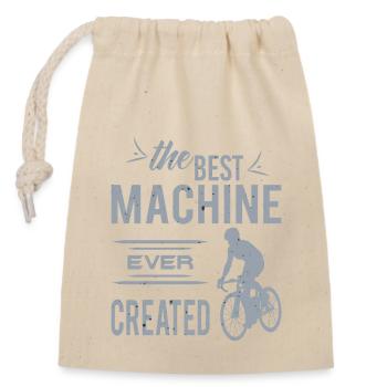 Vélo de route Cyclisme Vélo de route - Sac cadeau en coton avec cordon (14 x 20 cm) - nature - Devant