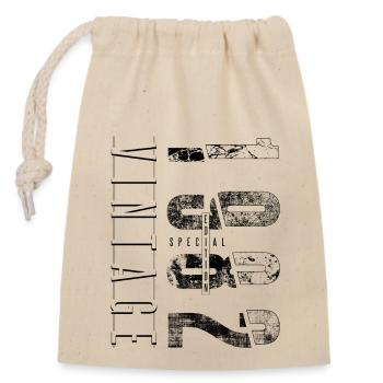 Vintage 1982 Special Edition Cadeau d’anniversaire - Sac cadeau en coton avec cordon (14 x 20 cm) - nature - Devant