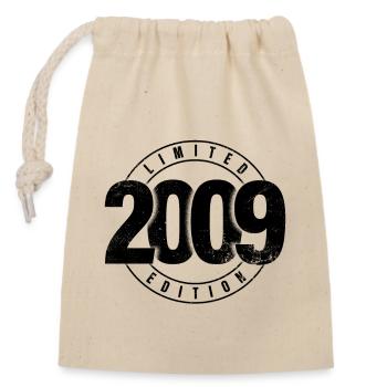 Édition limitée 2009 Année de naissance Urbain Anniversaire - Sac cadeau en coton avec cordon (14 x 20 cm) - nature - Devant