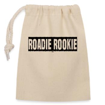 Roadie Rookie Road Bike Road Bike Road Bike - Closable cotton gift bag (14x20cm) - nature - Front