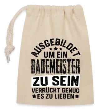 Sauveteurs Nageurs nageurs sauveteurs - Sac cadeau en coton avec cordon (14 x 20 cm) - nature - Devant