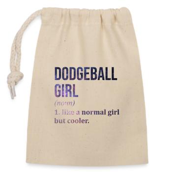 Ballon chasseur - Sac cadeau en coton avec cordon (14 x 20 cm) - nature - Devant