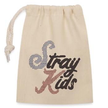 Stray Kids - Closable cotton gift bag (14x20cm) - nature - Front