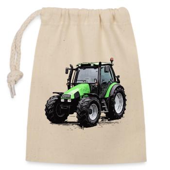 Agrotron 100 - Sac cadeau en coton avec cordon (14 x 20 cm) - nature - Devant