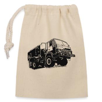 KAMAZ 4310 - КАМАЗ 4310 - Verschließbarer Geschenkbeutel aus Baumwolle (14x20cm) - Natur - Vorne