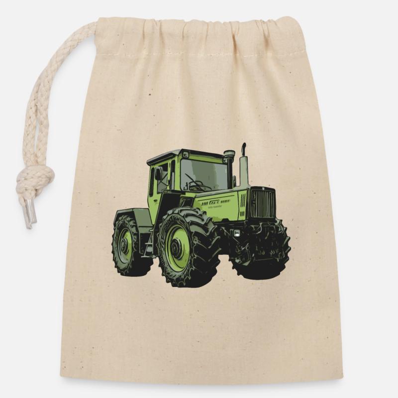 MB trac 1800 intercooler Traktor - Verschließbarer Geschenkbeutel aus Baumwolle (14x20cm) - Natur