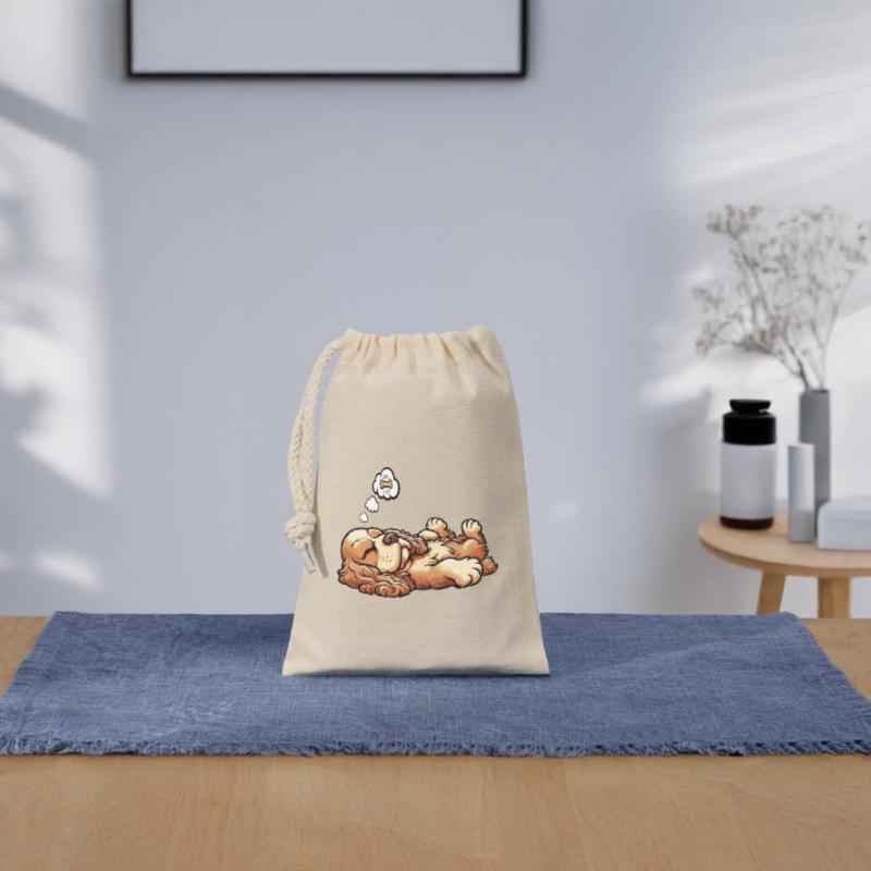 Cocker Spaniel Cocker Dog Cocker Spaniel Owner Closable cotton gift bag (14x20cm)