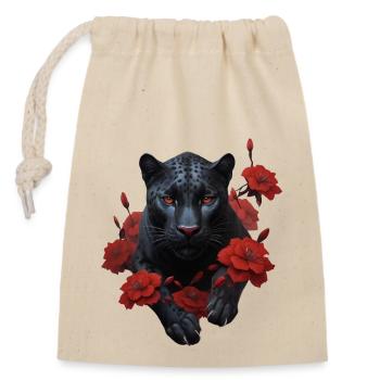 Mystic - Closable cotton gift bag (14x20cm) - nature - Front