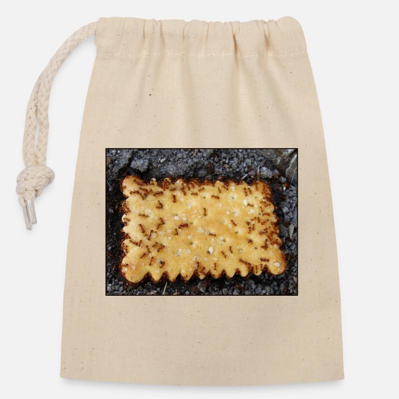 Cookie - Bad Luck - Closable cotton gift bag (14x20cm) - nature