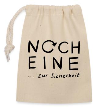 Un autre... Par précaution - Sac cadeau en coton avec cordon (14 x 20 cm) - nature - Devant