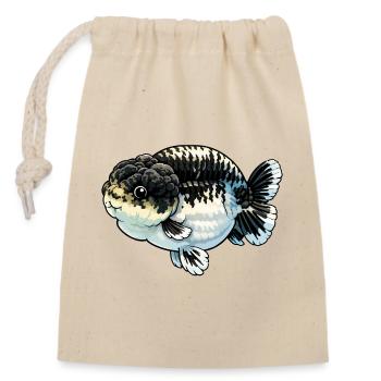 Grade Belle Kirin Femelle Reine Lionne QG de Ranchu - Sac cadeau en coton avec cordon (14 x 20 cm) - nature - Devant