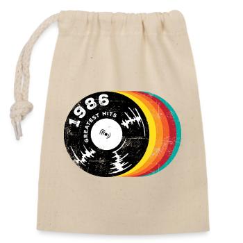 Greatest Hits 1986 - Closable cotton gift bag (14x20cm) - nature - Front